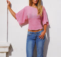Osaka Top - Fuchsia