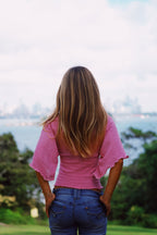 Osaka Top - Fuchsia