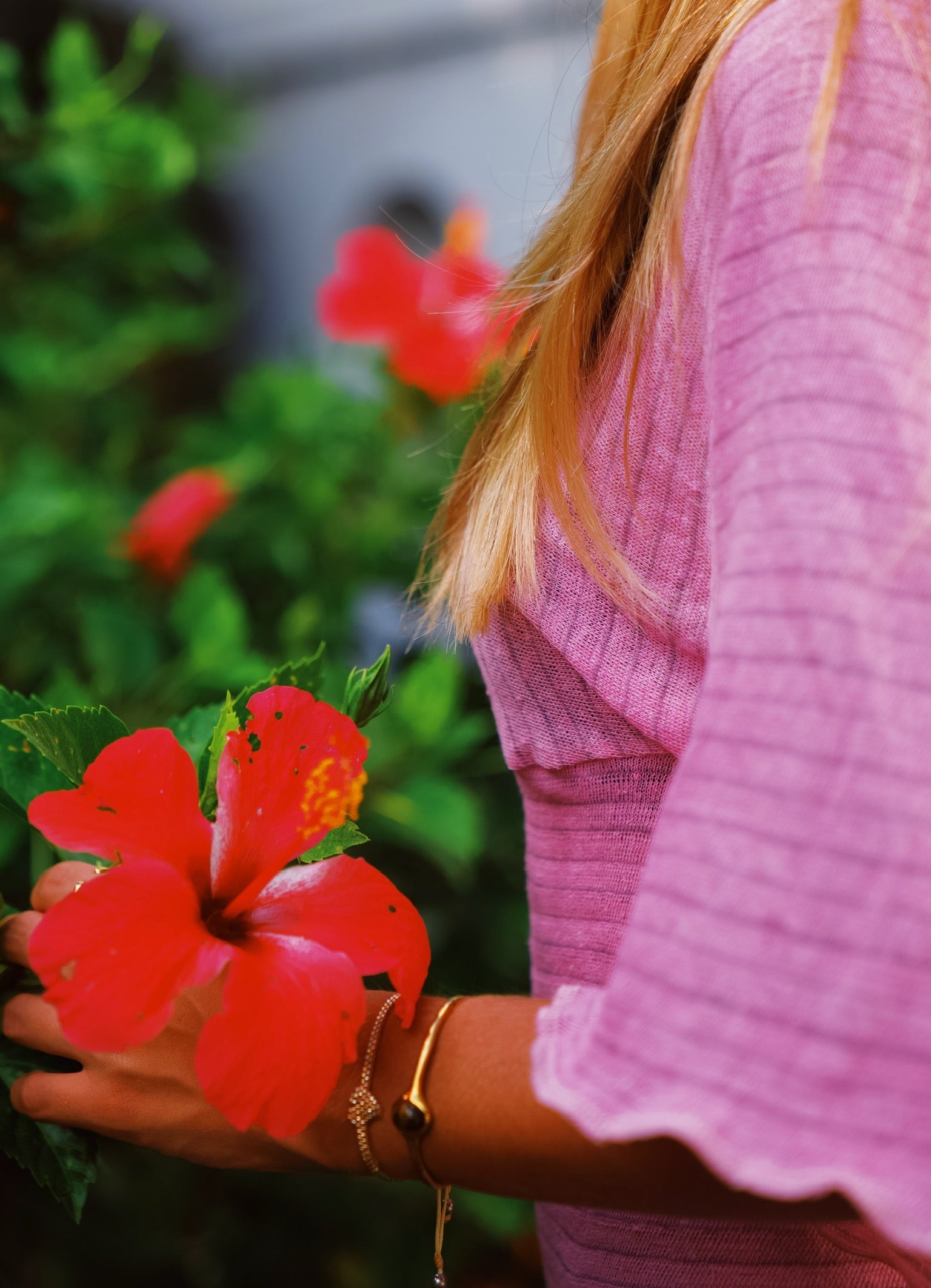 Osaka Top - Fuchsia