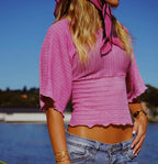 Osaka Top - Petal Pink