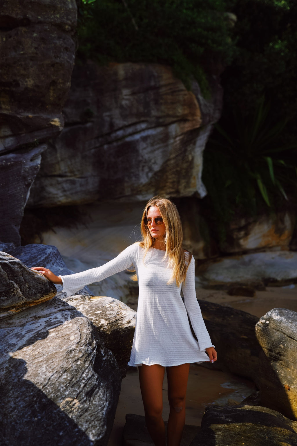 Farrah Mini Dress - White