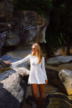 Farrah Mini Dress - White
