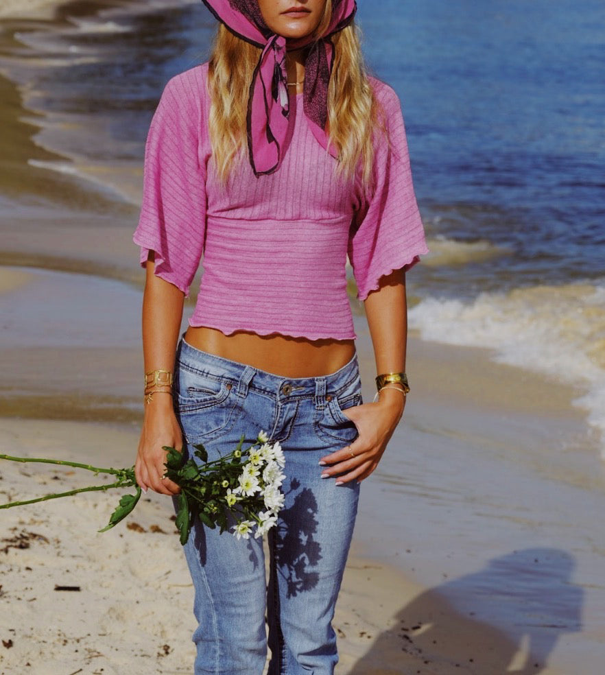 Osaka Top - Petal Pink