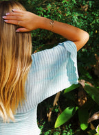 Osaka Top - Light Blue