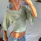 Osaka Top - Mint Green