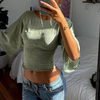 Osaka Top - Mint Green