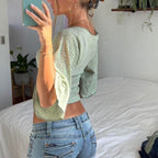 Osaka Top - Mint Green