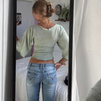Osaka Top - Mint Green