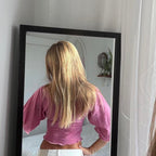 Osaka Top - Fuchsia
